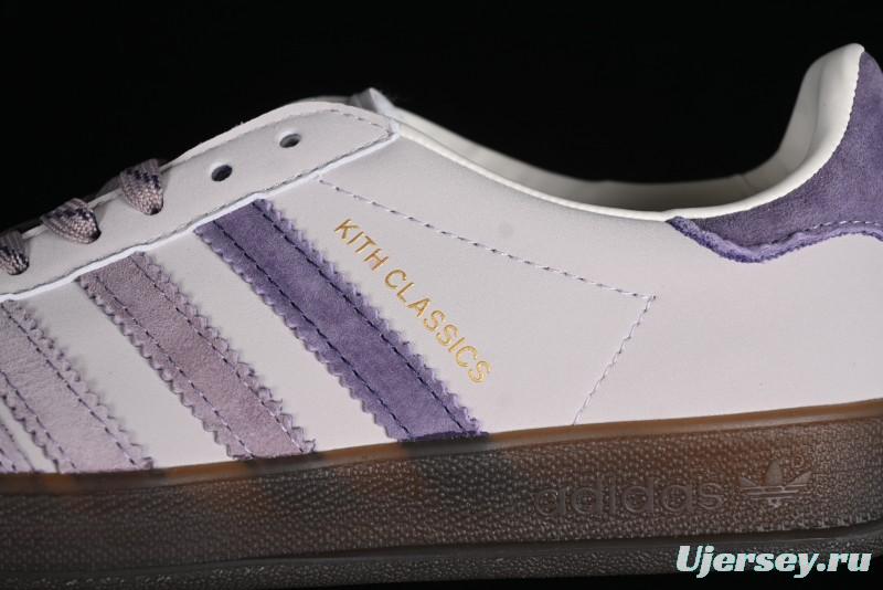 Adidas Originals Gazelle Indoor Kith Retro Casual Slip-Resistant Wear-Resistant Low-Top Sneakers - IH0120