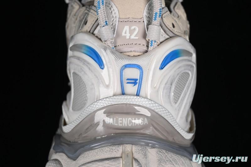 Balenciaga Runner Kith Four Color Retro Casual Sneakers - W3RNY2240