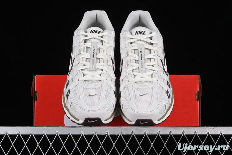 Nike P-6000 Retro Casual Sneakers with Lightweight Design and Vintage Style - HF0728-201