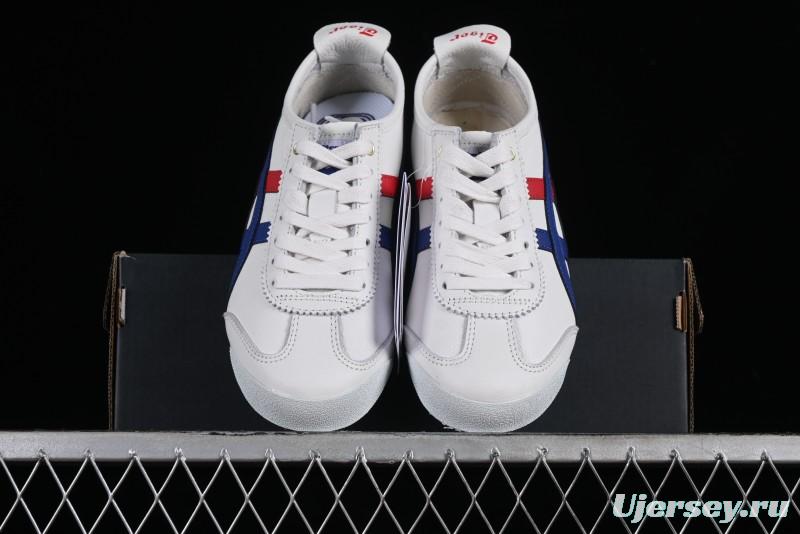 Onitsuka Tiger Mexico 66 Low-Top Leather Sneakers for Casual Running - D507L-0152