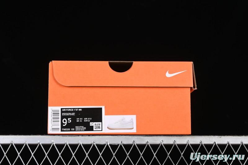 Nike Air Force 1 '07 Low Casual Sneakers with Full-Length Air Cushion - FN6326-100