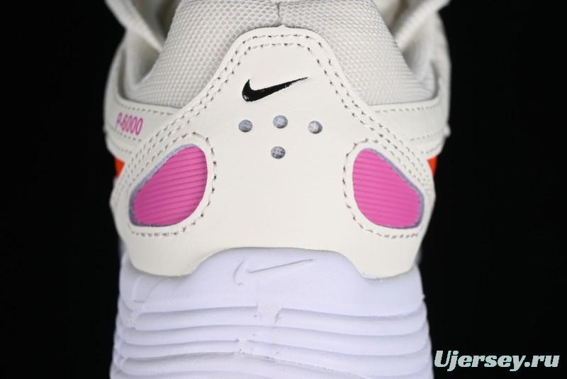 Nike P-6000 Retro Casual Sneakers Dad Shoes with Layered Design and Lightweight Body - CW1351-100