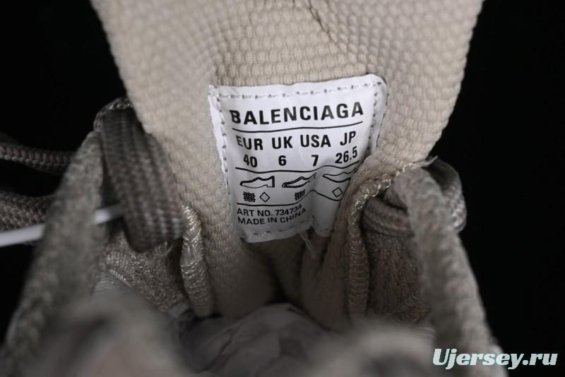 Balenciaga Phantom Sneaker Outdoor Running Shoes with Transparent Heel Strap - WTRMH2200