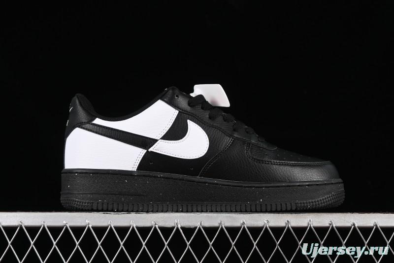 Nike Air Force 1 '07 Low Casual Sneakers with Broken Swoosh Design - HF9096-001