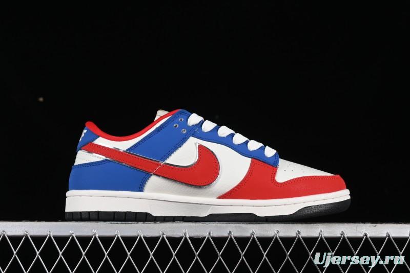 Nike SB Dunk Low Paris Olympics Limited Edition - Phrygian Cap Inspired Olympic Customized Anniversary Low-Top Casual Skate Shoes - XB3802-354