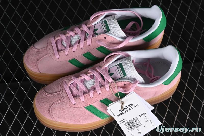 Adidas Originals Gazelle Bold IE0420 Low-Top Sneakers with Thick Sole for Casual Wear - IE0420