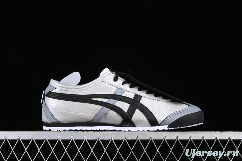 Onitsuka Tiger Mexico 66 Low-Top Leather Sneakers for Casual Running - 1183B493-100
