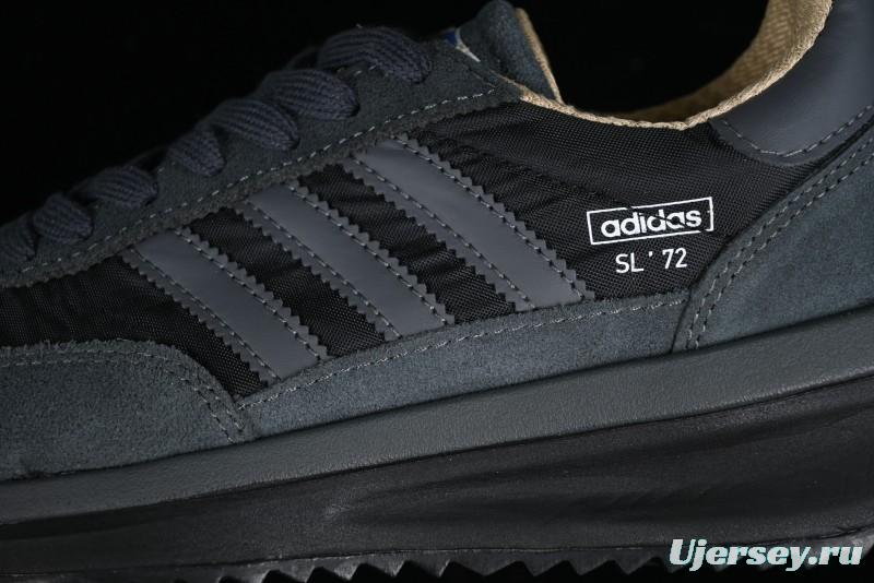 Adidas Originals SL 72 Retro Running Shoes with Nylon Upper and Rubber Outsole - IH5569