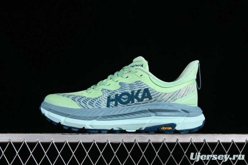 Hoka One One Mafate Speed 4 Low-Cut Professional Trail Running Shoes - 1129930 LGOM