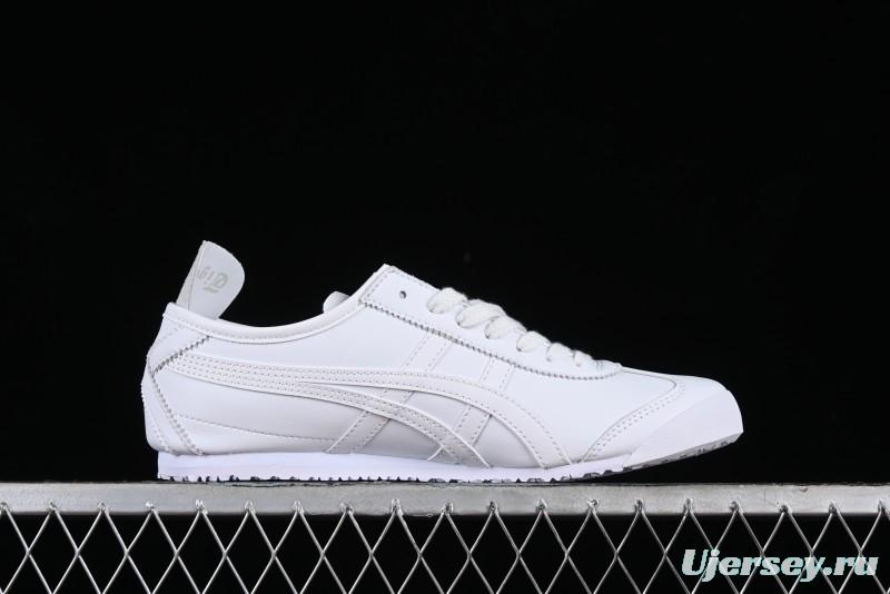 Onitsuka Tiger Mexico 66 Low-Top Leather Sneakers for Casual Running - 1183A844-100
