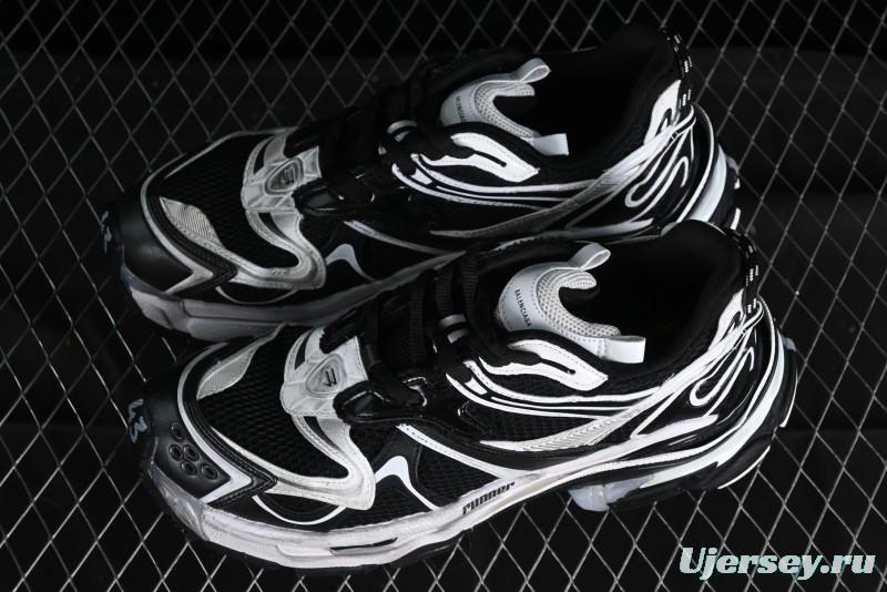 Balenciaga Runner Kith Four Color Retro Casual Sneakers - W3RXP0213