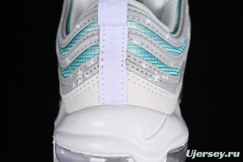 Nike Air Max 97 Custom Full-Sole Air Cushion Retro Bullet Running Shoes - 921826-101