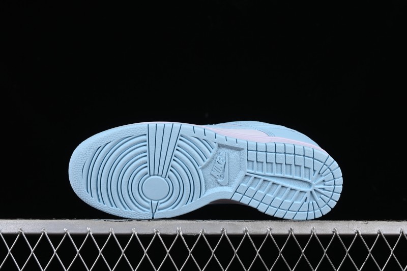 Nike Dunk Low Retro SB Casual Sneakers in Ice Blue Colorway - DV0833-104