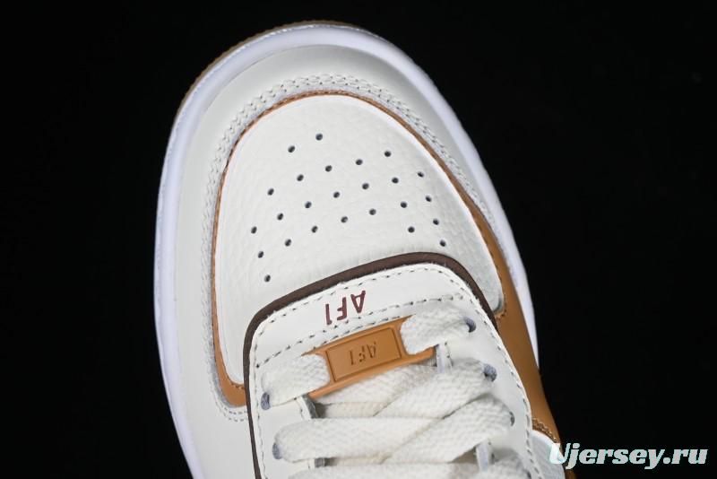 Nike Air Force 1 Shadow Low-Top Sneakers with Lightweight EVA Midsole and Anti-Slip RB Rubber Outsole - DZ1847-106