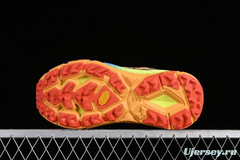 Hoka One One Mafate Speed 4 Low-Cut Professional Trail Running Shoes - 1138472 BKML