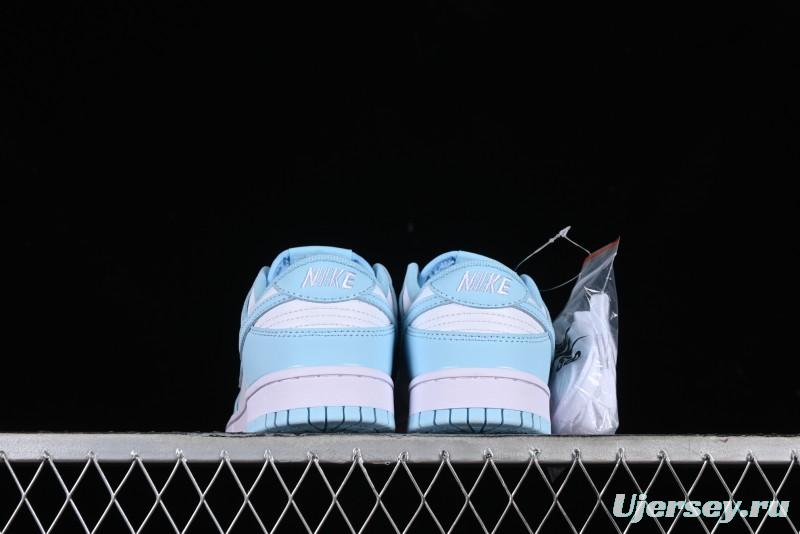 Nike Dunk Low Retro SB Casual Sneakers in Ice Blue Colorway - DV0833-104