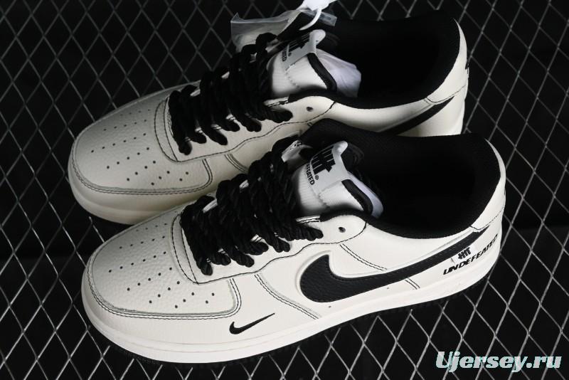 Nike Undefeated Air Force 1'07 Low Casual Sneakers with Custom Leather & Reflective Details - UT2023-201
