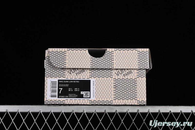 Nike SB Dunk Low LV Collaboration - Light Blue Denim Anniversary High-End Custom Low-Top Casual Skate Shoes - XP3802-336