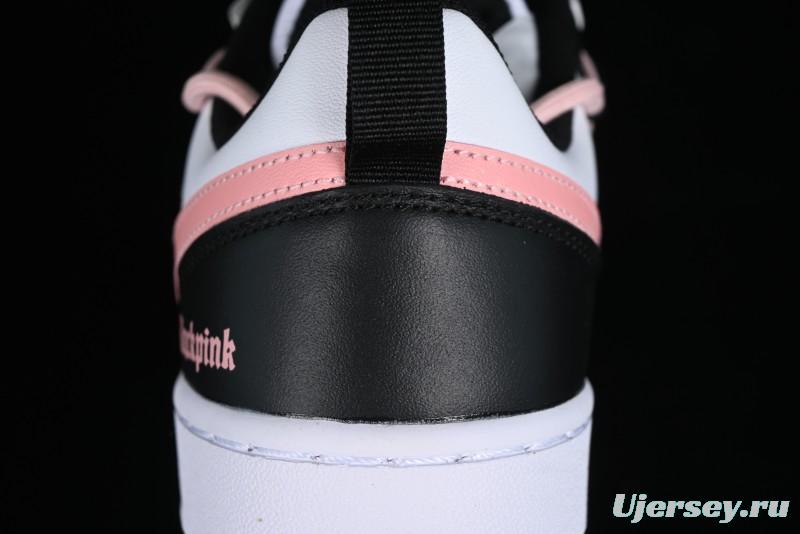 Nike Court Borough Low 2 Sneakers in Cool Blackberry with Sweet & Spicy Design - BQ5448-110