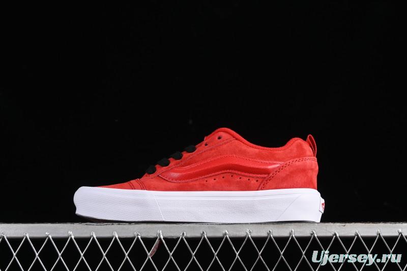 Vans Classics Knu Skool Retro Sneakers with Enlarged Toe Box and Thickened Tongue - VN0009QCRDK