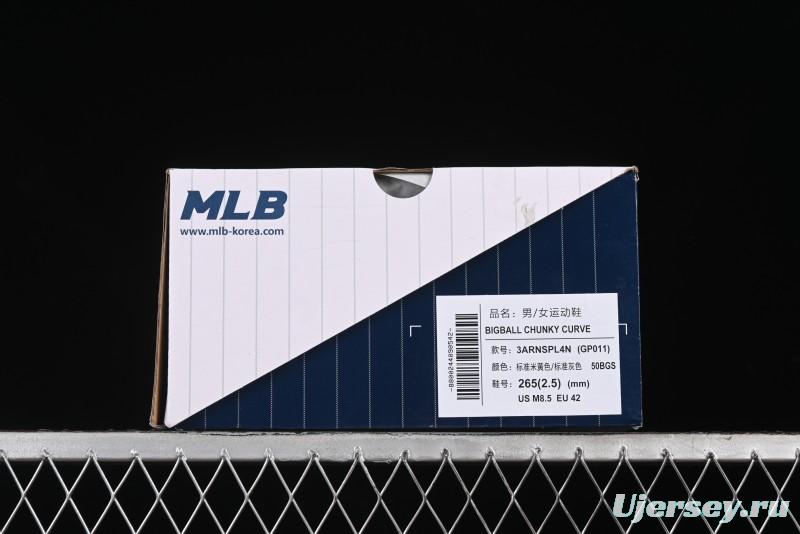 New York Yankees MLB Bigball Chunky Curve Thick Sole Casual Sneakers - 3ARNSPL4N50BGS