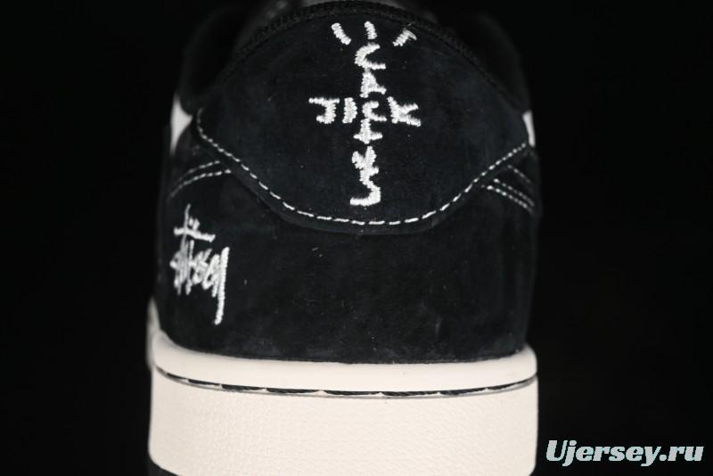 Nike Travis Scott x Fragment Design x Air Jordan 1 Low OG SP AJ1 - XZ3368-555