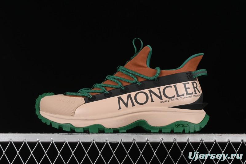 Moncler Trailgrip GTX Hiking Shoes with Cordura Nylon Gore-Tex Waterproof and Vibram Outsole - M00240M3457
