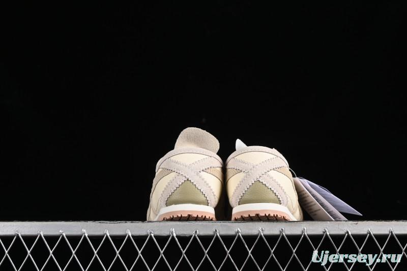 Onitsuka Tiger Mexico 66 Low-Top Leather Running Shoes - 1183C076-101