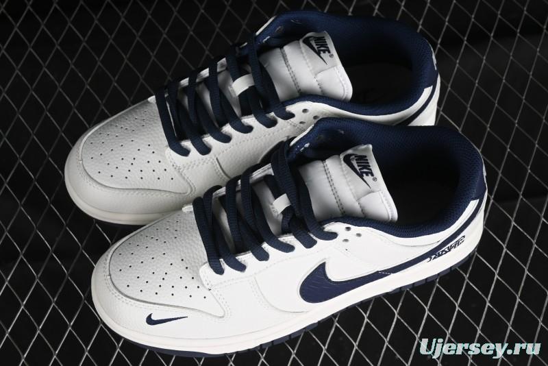 Nike SB Dunk Low NYC Collaboration Dark Blue Low-Top Casual Skateboarding Shoes - NC2103-303