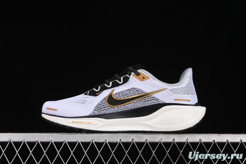 Nike Air Zoom Pegasus 41 Breathable Lightweight Running Shoes with Cushioning - HQ3220-100