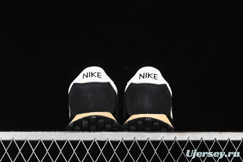 Nike Stussy Roshe Run LD-1000 Comfortable Versatile Non-Slip Durable Waffle Low-Top Casual Running Shoes - HM0950-001