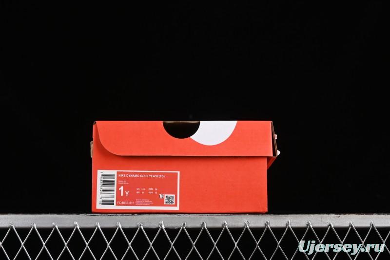 Nike Dynamo Go Flyease Kids' Easy-On Shoes with Press-Down Heel for Quick Wear - FD4633-811