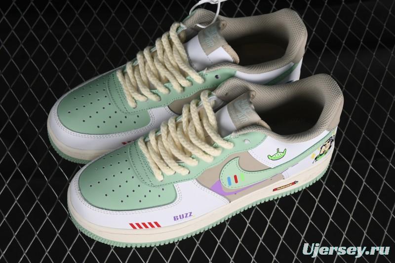 Nike Air Force 1 '07 Low Buzz Lightyear Casual Sneakers - CJ0304-110