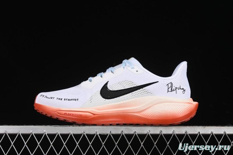 Nike Air Zoom Pegasus 41 Lightweight Breathable Running Shoes with Cushioning - HJ7037-100