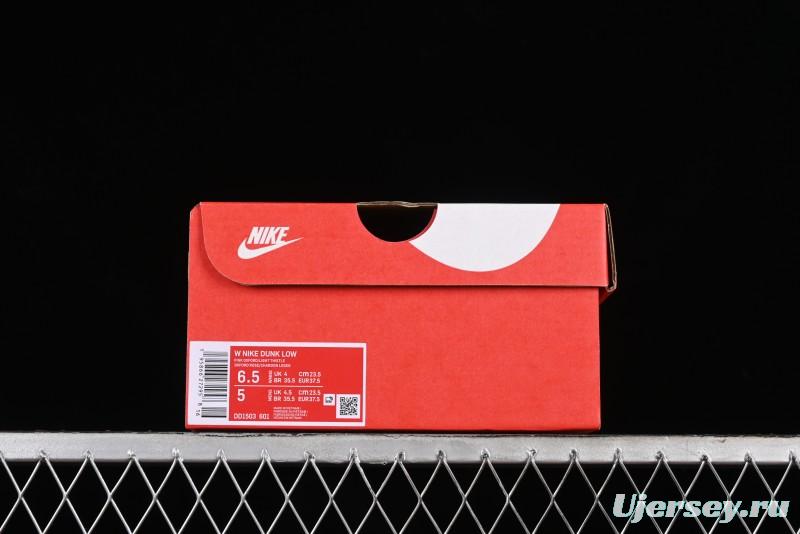 Nike Dunk Low SB Skateboarding Shoes in Macaron Colorway - DD1503-601