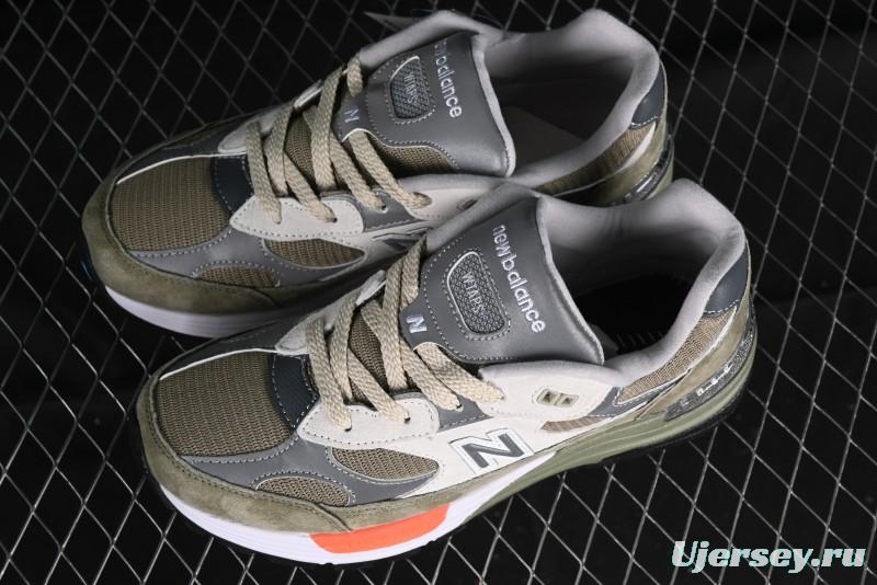 New Balance Made In USA M992 Series Classic Retro Casual Running Shoes - M992WT