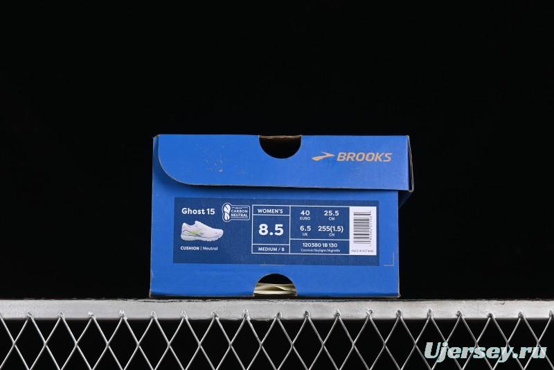 Brooks Ghost 15 Low-Cut Breathable Cushioned Support Running Shoes - 1203801B130