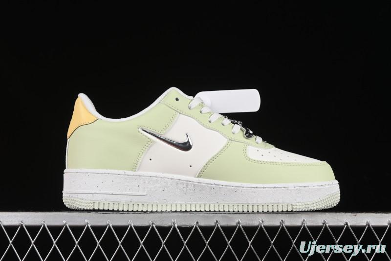 Nike Air Force 1 '07 Low Casual Sneakers with Full-Length Air Cushion - FN8540-100