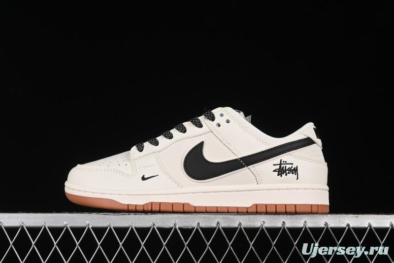 Nike SB Dunk Low Stussy Anniversary Edition Custom Premium Low-Top Skate Shoes - DQ1098-385