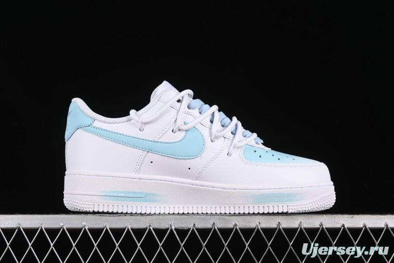 Nike Air Force 1 '07 Low Custom Anime Themed Spray Painting Romantic Whisper Casual Sneakers - ZH0316-028
