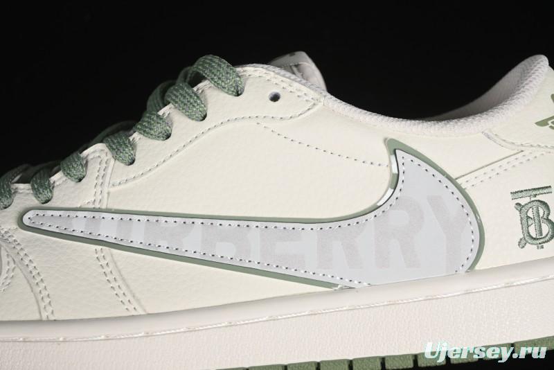 Nike Travis Scott x Fragment Design x Air Jordan 1 Low OG SP AJ1 Low Top Casual Sneakers - DM7866-020