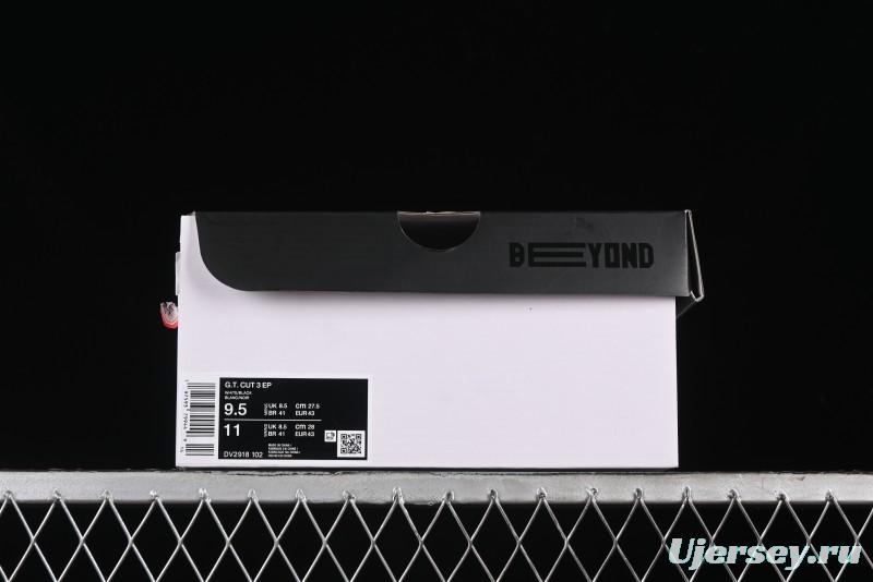 Nike Air Zoom G.T. Cut 3 EP Basketball Shoes with Full-Length ZoomX Foam - DV2918-102