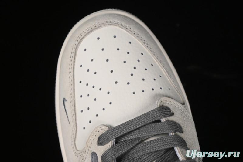 Nike Travis Scott x Fragment Design x Air Jordan 1 Low OG SP AJ1 Retro Sneakers - SJ2068-107