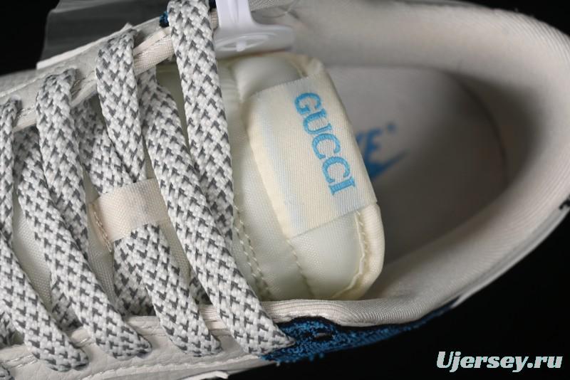 Nike SB Dunk Low Gucci Collaboration - Royal Blue Anniversary High-End Custom Low-Top Casual Sneakers CF3688-002