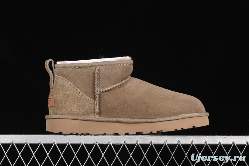 UGG Classic Ultra Mini Short Boots with Genuine Australian Sheepskin and TREADLITE Outsole - 1116109