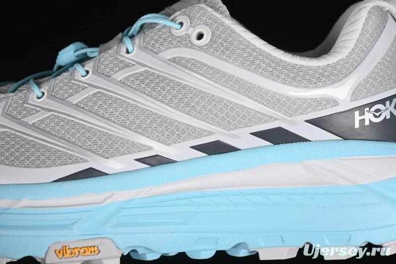 Hoka Mafate Three 2 Ultra-Lightweight Cushioned Trail Running Shoes - 1153931 WNN