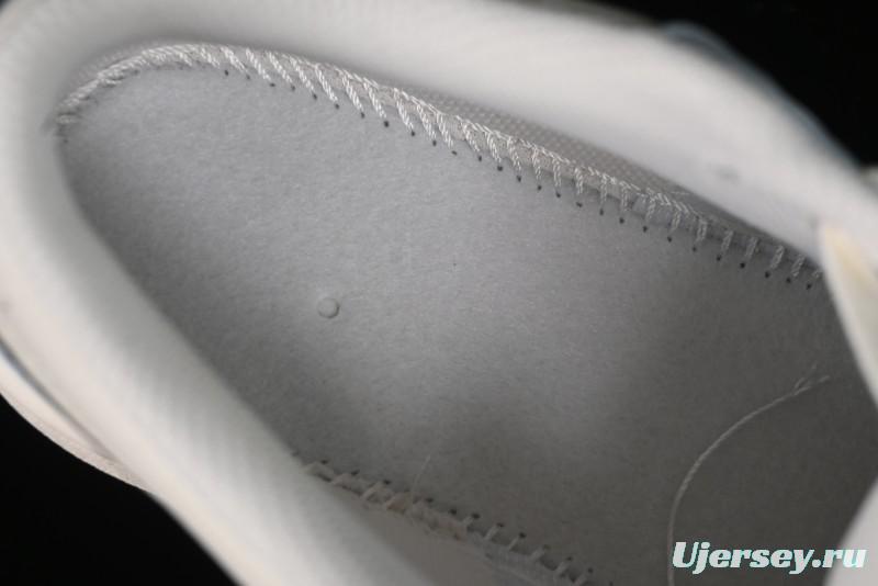 Nike Air Jordan 1 Low Retro Basketball Shoes - Giorgio Armani Collaboration Ice Blue - WG8850-012