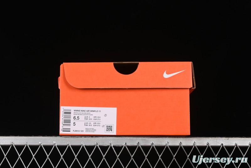 Nike Zoom Winflo 11 Moon Mesh Breathable Running Shoes with Cushioning - FJ9509-101