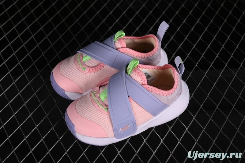 Nike Flex Advance Hook and Loop Breathable Soft Lightweight Kids Shoes - DC5562-600