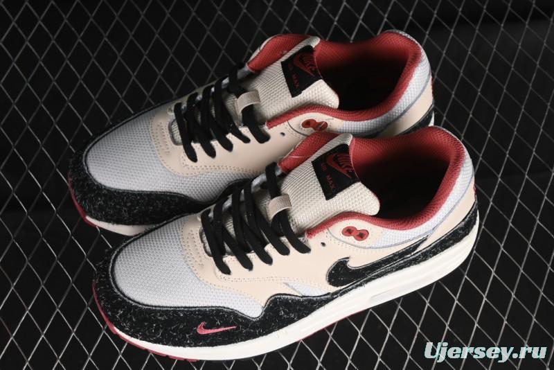 Nike Air Max 1 Retro Running Shoes with Half-Sole Air Cushion - FD5743-200